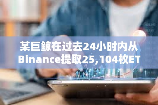 某巨鯨在過去24小時內(nèi)從Binance提取25,104枚ETH