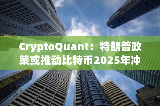 CryptoQuant：特朗普政策或推動(dòng)比特幣2025年沖至24.9萬(wàn)美元