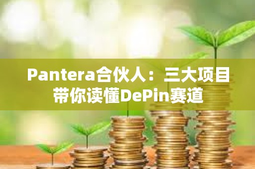 Pantera合伙人：三大項(xiàng)目帶你讀懂DePin賽道