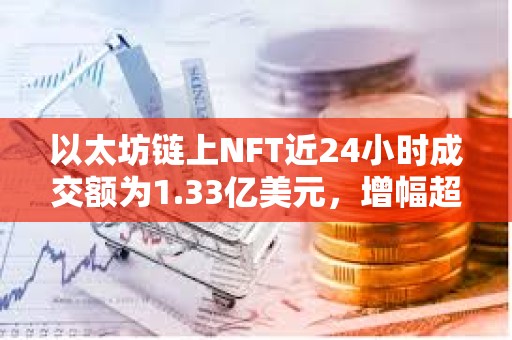 以太坊鏈上NFT近24小時成交額為1.33億美元，增幅超20%