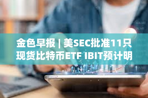金色早報 | 美SEC批準11只現貨比特幣ETF IBIT預計明日開始在納斯達克交易